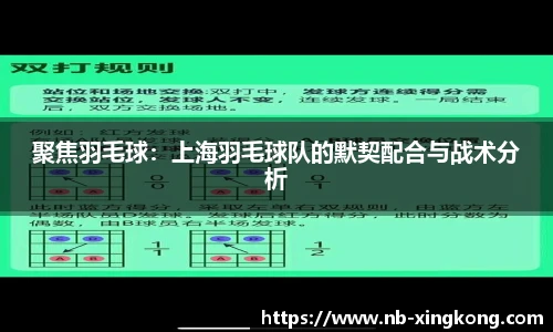 聚焦羽毛球:上海羽毛球队的默契配合与战术分析