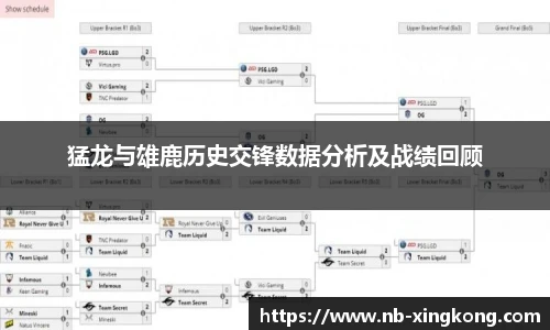 猛龙与雄鹿历史交锋数据分析及战绩回顾